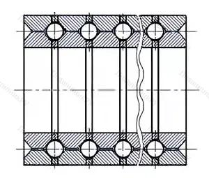 Модификация подшипника 1000968Л размер 340x460x56 ГОСТ 520-89 от производителя  ГПЗ-11 Модификация подшипника 1000968Л размер 340x460x56 ГОСТ 520-89 от производителя  ГПЗ-11