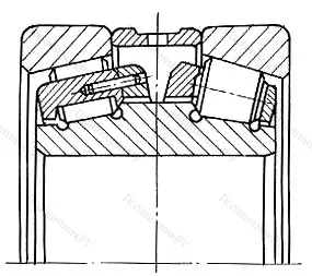 Подшипник  40471/500 размер 500x720x217 от производителя  ГПЗ-9 Подшипник  40471/500 размер 500x720x217 от производителя  ГПЗ-9