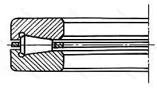 Модификация подшипника 9019452А размер 260x480x155 от производителя  ГПЗ-9 Модификация подшипника 9019452А размер 260x480x155 от производителя  ГПЗ-9