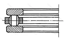 Модификация подшипника 4-9107 размер 35x52x12
