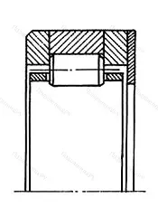 Модификация подшипника 422048У размер 7,8x18x10,9