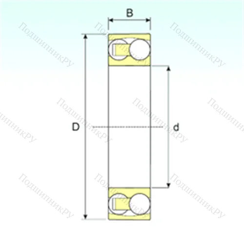 Подшипник шариковый радиальный самоцентрирующийся 1309 TN 9