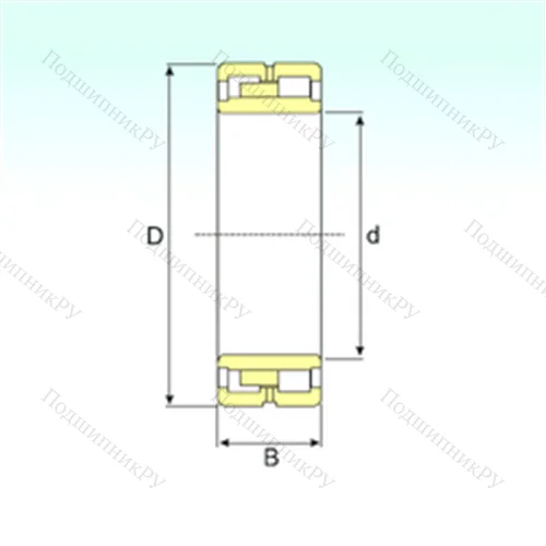 Подшипник роликовый радиальный NNU 4132 K 30M/W 33 от производителя  ISB Подшипник роликовый радиальный NNU 4132 K 30M/W 33 от производителя  ISB
