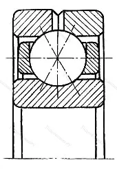 Подшипник  116305 (Q 305) размер 25x62x17 от производителя  ГПЗ-1 Подшипник  116305 (Q 305) размер 25x62x17 от производителя  ГПЗ-1