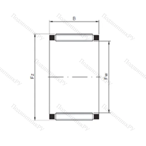 Подшипник игольчатый радиальный K 80X 88X 25 от производителя  CX Подшипник игольчатый радиальный K 80X 88X 25 от производителя  CX