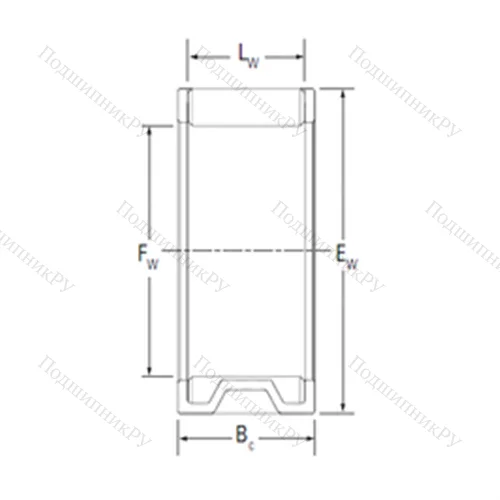 Подшипник игольчатый радиальный 36VU 4621P-2-2 от производителя  KOYO Подшипник игольчатый радиальный 36VU 4621P-2-2 от производителя  KOYO