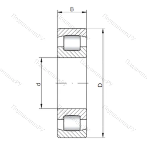 Подшипник роликовый радиальный самоцентрирующийся 20244 от производителя  ISO Подшипник роликовый радиальный самоцентрирующийся 20244 от производителя  ISO