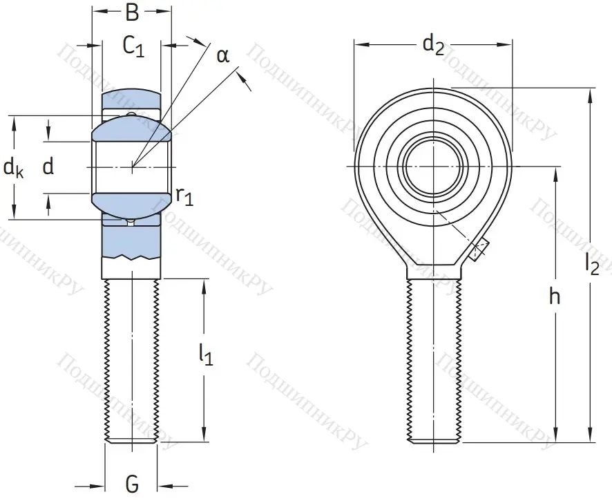 Шарнирная головка POS 8 L в Твери