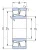 Сферический роликовый подшипник 22226 E/C 3 от производителя  SKF