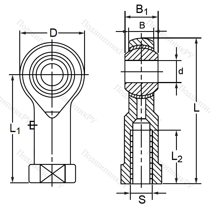 Шарнирная головка  PHS 10 L в Твери