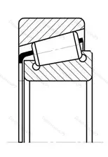 Модификация подшипника 7821 размер 105x180x49