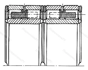 Подшипник  742788 размер 440x620x470 от производителя  ГПЗ-9 Подшипник  742788 размер 440x620x470 от производителя  ГПЗ-9
