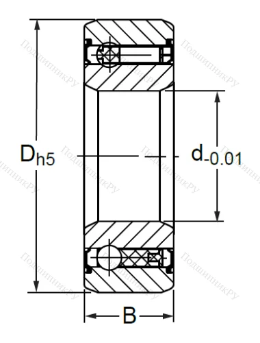 Подшипник обгонной муфты  CSK 30 2RS в Твери