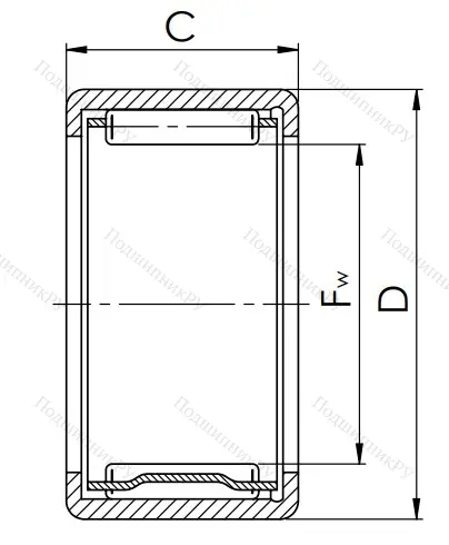 Подшипник 942/30 (HK 303824) в Твери Подшипник 942/30 (HK 303824) в Твери