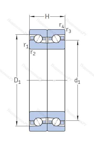 Сверхточный подшипник BTM 90 ATN 9/DBA VQ 496 от производителя  SKF