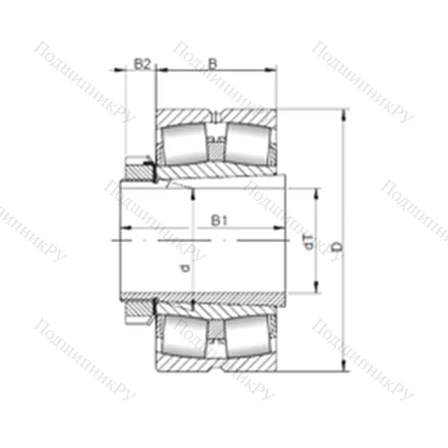 Подшипник роликовый радиальный самоцентрирующийся 232/600 KCW 33+H 32/600 от производителя  CX Подшипник роликовый радиальный самоцентрирующийся 232/600 KCW 33+H 32/600 от производителя  CX