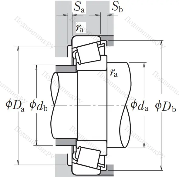 Конический роликовый подшипник