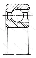 Подшипник 208/P 6 размер 40x80x18 от производителя  SKF