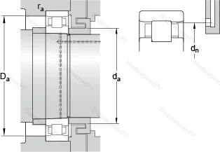Подшипник N 1009 KTN/SP