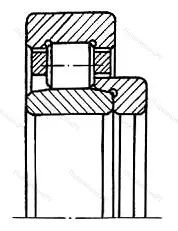 Модификация подшипника 30-52536ЛМ размер 180x320x98,/86 от производителя  ГПЗ-1