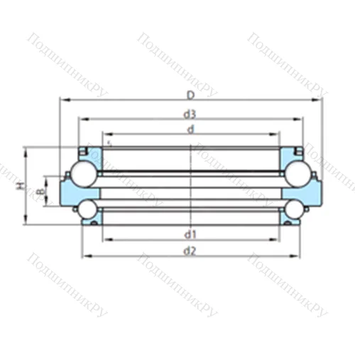 Подшипник шариковый радиально-упорный  212-310