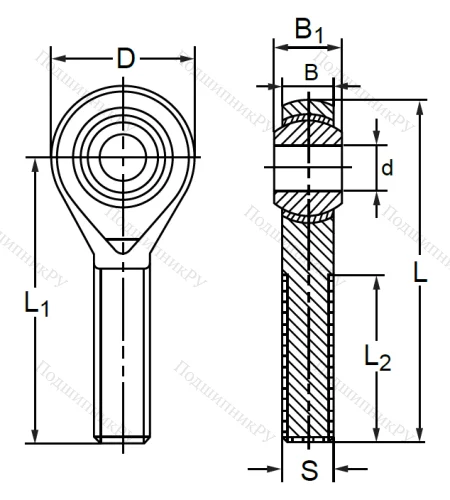 Шарнирная головка POS 12 L в Твери