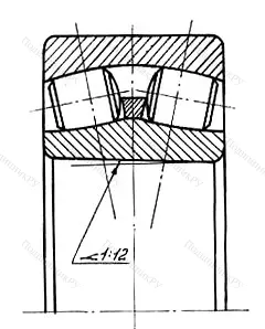 Подшипник  23196K (3153796) размер 480x790x248 от производителя  SKF Подшипник  23196K (3153796) размер 480x790x248 от производителя  SKF