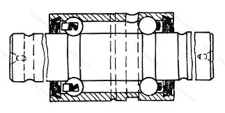Модификация подшипника 6-330902ЕС17 размер 16x30x39/115 ГПЗ-11