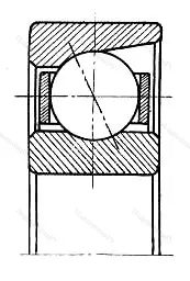 Модификация подшипника 146172Г размер 360x540x82 ГПЗ-1