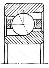 Подшипник  26218 размер 90x160x30 от производителя  ГОСТ