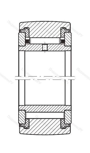Игольчатый подшипник NATR 12 PP A