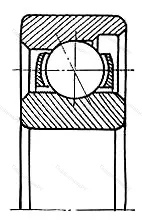 Подшипник B 7004C/P 6 размер 20x42x12