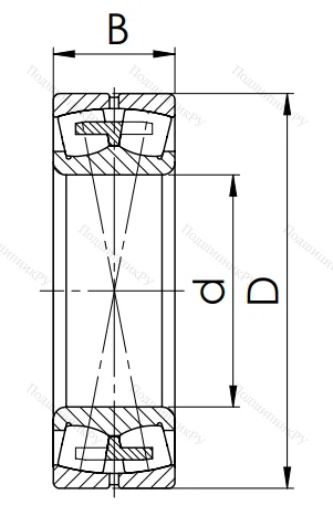 Сферический роликовый подшипник 3514 Н (22214 MW 33) в Твери