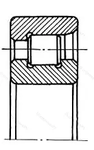 Модификация подшипника 6-512610МУ размер 50x110x40