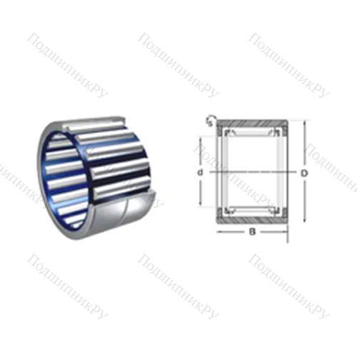 Подшипник игольчатый радиальный NK 70/35ASR 1 от производителя  ZEN