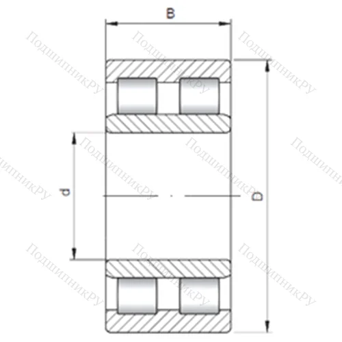 Подшипник роликовый радиальный NNU 4976 V от производителя  CX