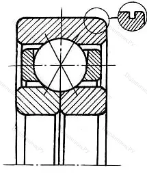 Модификация подшипника 5-1176734Б1Т1 размер 170x280x51