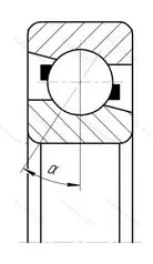 Подшипник 7218ACMB размер 90x160x30 от производителя  SKF