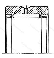 Модификация подшипника 254906 размер 35x45x30 от производителя  ГПЗ-11