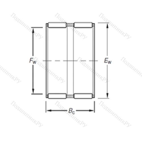Подшипник игольчатый радиальный K 68X 74X 35HZW