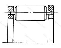 Подшипник K 30x42x30TN размер 30x42x29,7 от производителя  SKF