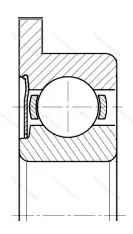 Модификация подшипника 4-3860083 размер 3x7/8,1x3/0,8 от производителя  ГПЗ-5