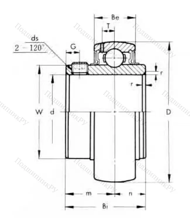 Корпусный подшипник UC 202 (ASAHI) в Твери
