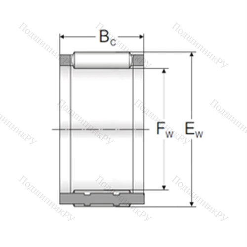 Подшипник игольчатый радиальный K 140X 150X 43ZW
