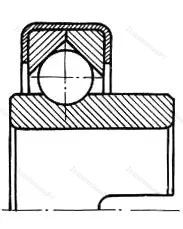 Модификация подшипника 8-760805 размер 25x62x12/15