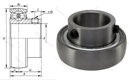 Корпусный подшипник SB 207 в Твери