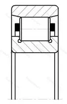 Подшипник  N 312 (2312) размер 60x130x31 от производителя  SKF