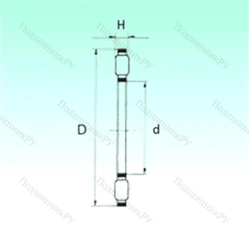 Подшипник роликовый упорный K 81164-M