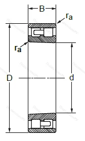 Двухрядный роликовый подшипник NN 3017 KMP 5 (3182117-5 Л ГОСТ) в Твери