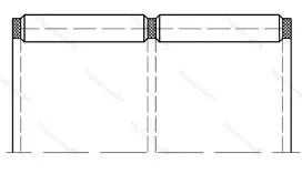Подшипник  K 62x70x52 (664713) размер 62x70x52 от производителя  SKF